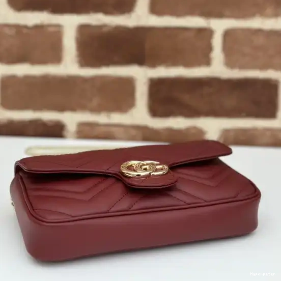 Hyperpeter GG GUCCI MINI 21CM BAG MARMONT 0704